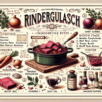 Rindergulasch Plakat